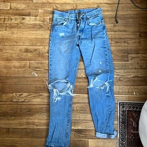 Distressed Levi’s